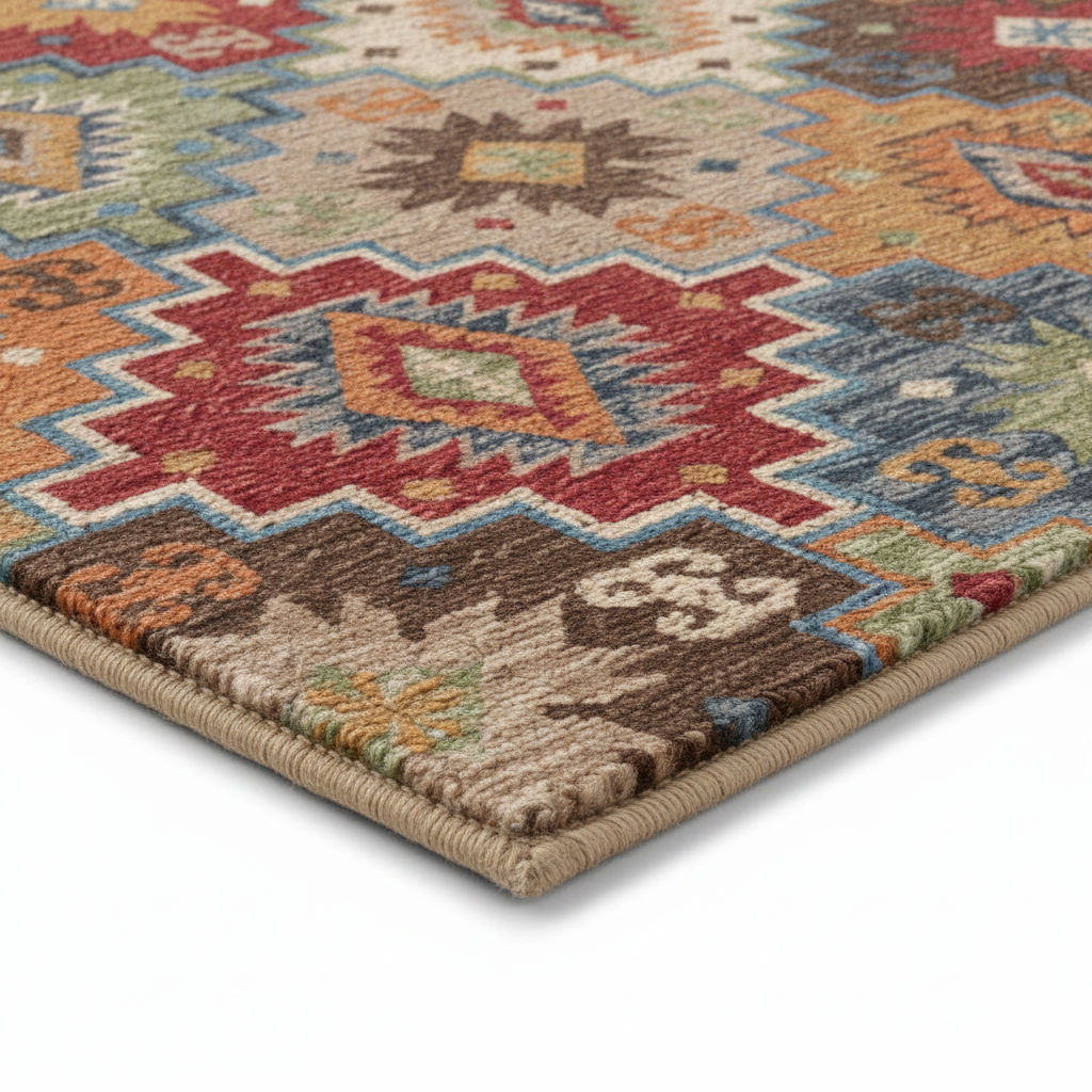 ELVORA - Hand Tufted Bohemian Carpet